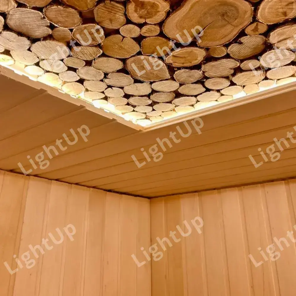 Комплект светодиодной термостойкой ленты для бани и сауны 5 м, влагозащищённая, с набором креплений. 24В, 9,6Вт/м, 3000К, IP68 и Блок Питания 60Вт