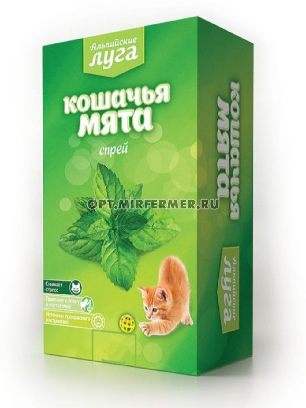 Спрей для кошек Альпийские Луга 100мл мята 1/16