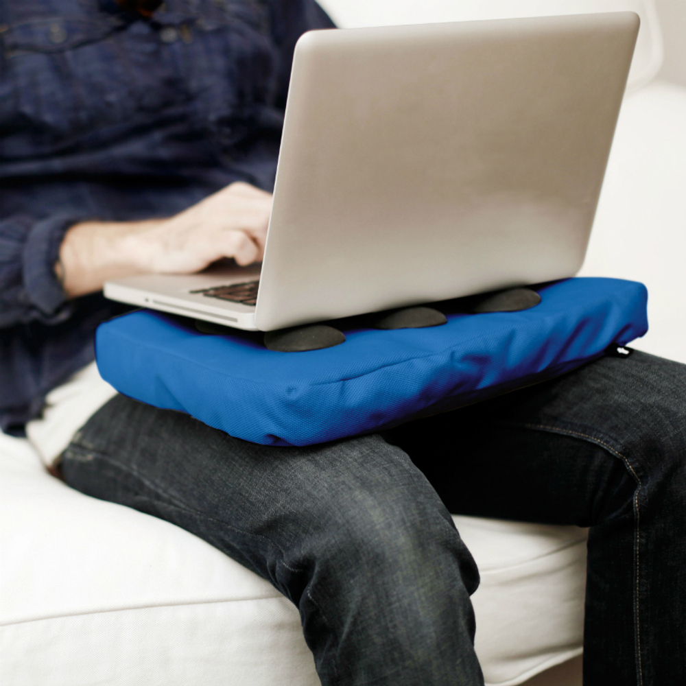 Подставка для ноутбука surfpillow hightech голубая/черная