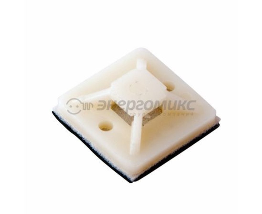 Площадка самоклеящаяся 20х20 мм белая упаковка 10 шт. REXANT 07-2020-1