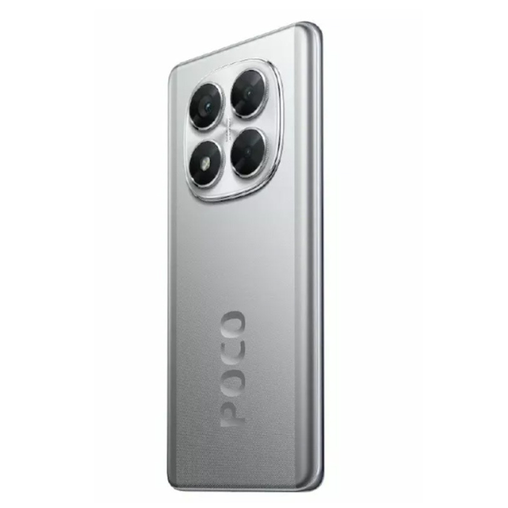 Смартфон Xiaomi Poco X7 5G 8/256 ГБ, серебристый