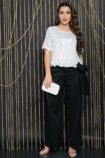 Костюм Первое впечатление (серебро) К11834 LT Collection (Акция)