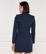 Платье с ремешком Elisabetta Franchi - темно-синий(AB65746E2)