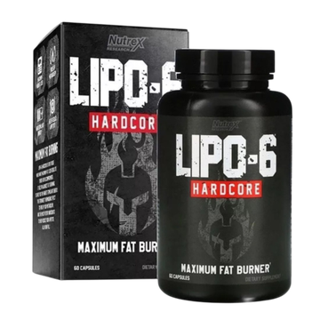 Nutrex Research Lipo 6 Hardcore (60 капс) , Липо-6 Жиросжигатель