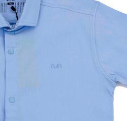 рубашка на кнопках SCHOOL NJN короткий рукав 4738