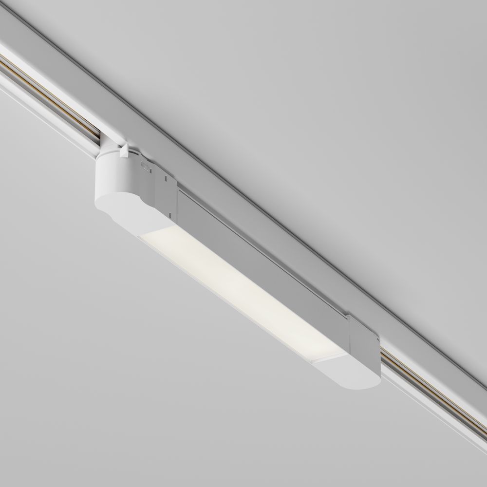 Трековый трехфазный светодиодный светильник Maytoni Trinity Basis TR196-3-10W4K-W