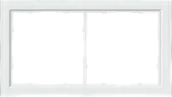 Donel R98 Glass рамка 2-я Белое стекло, серия DA