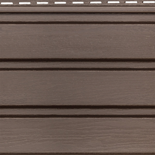 Софит широкий Альта-Профиль без перфорации Коричневый 3000х300 мм