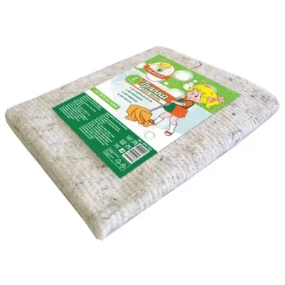 Тряпка д/пола Умничка х/б белая 70см