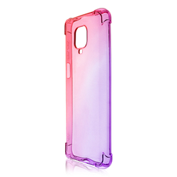 Чехол ROSCO для Xiaomi Redmi Note 9 Pro;Xiaomi Redmi Note 9S оптом (арт. XM-RN9S-HARD-TPU-PINK-PURPLE)
