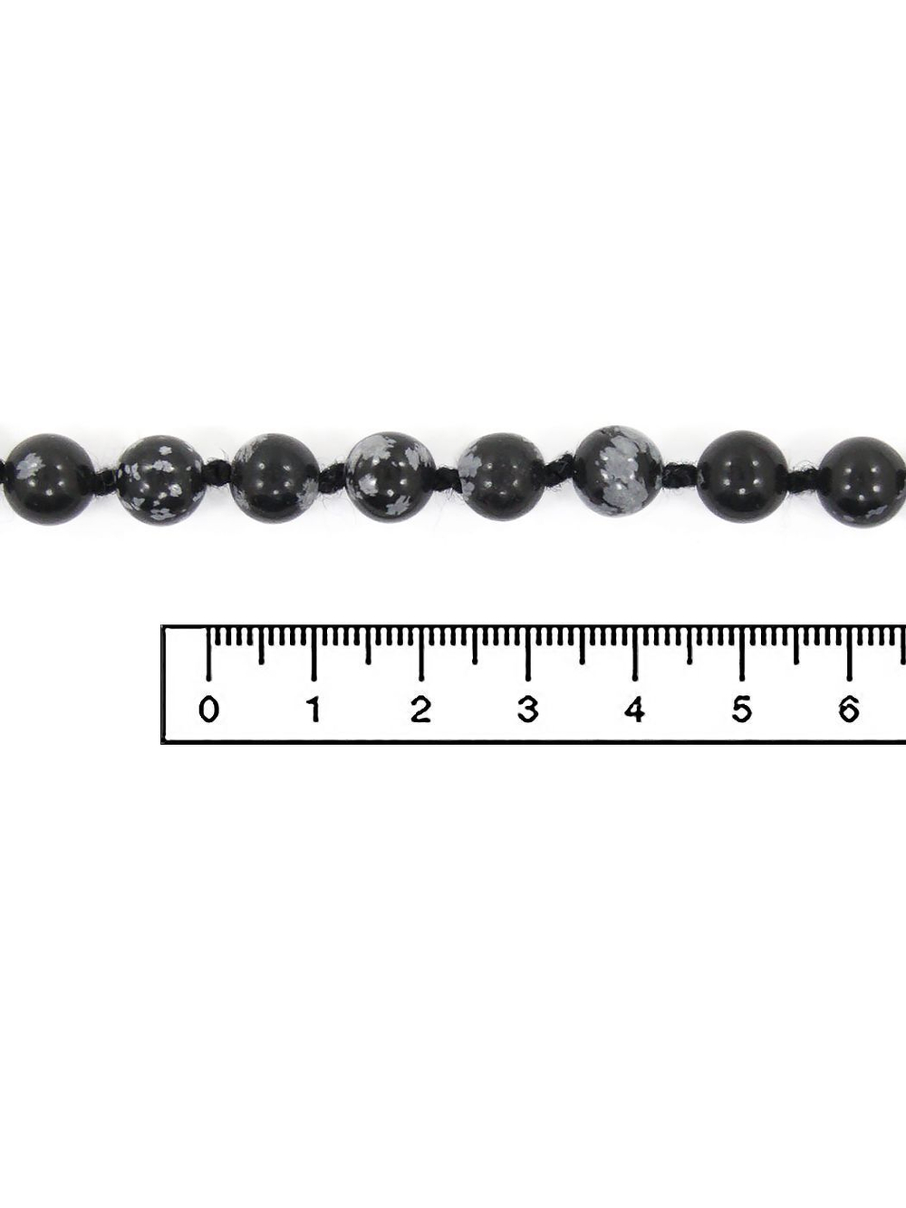 Бусы из обсидиана obbu001-8