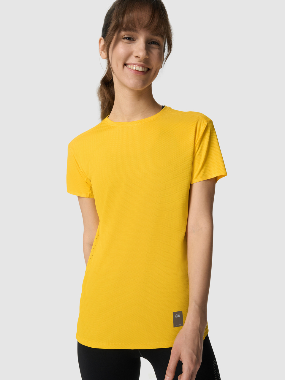 Футболка женская Трейл 3.0 жёлтая