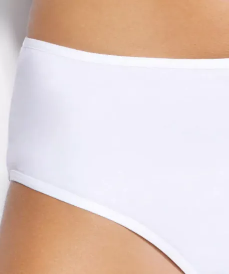 Трусы (2шт) женские слипы классика Atlantic 2BLP-579,белый