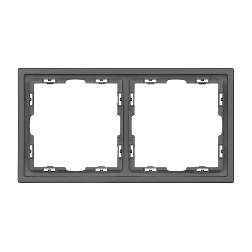 Рамка пластиковая FRM-NOBE-SFPL-2-GR (Arlight, -) 054218