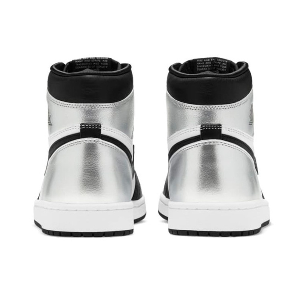 Кроссовки Air Jordan 1 High Retro Silver Toe