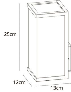 Уличный настенный светильник Arte Lamp