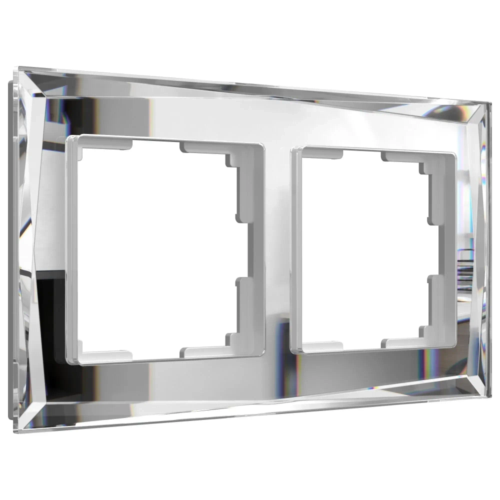 Рамка на 2 поста Diamant (зеркальный) W0021220
