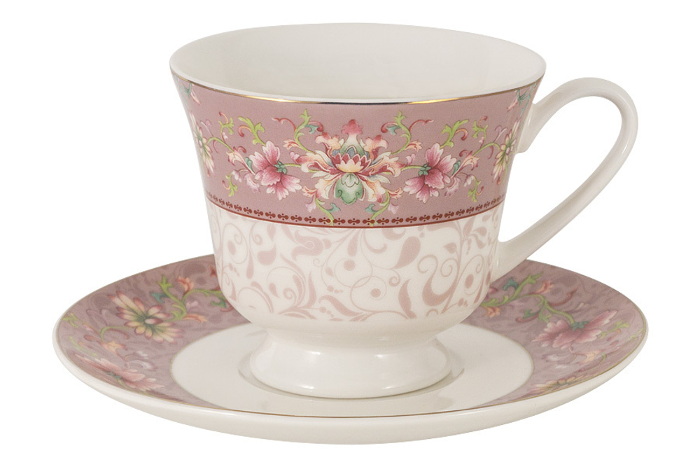 Чайная пара 200мл Арабеска Anna Lafarg Primavera