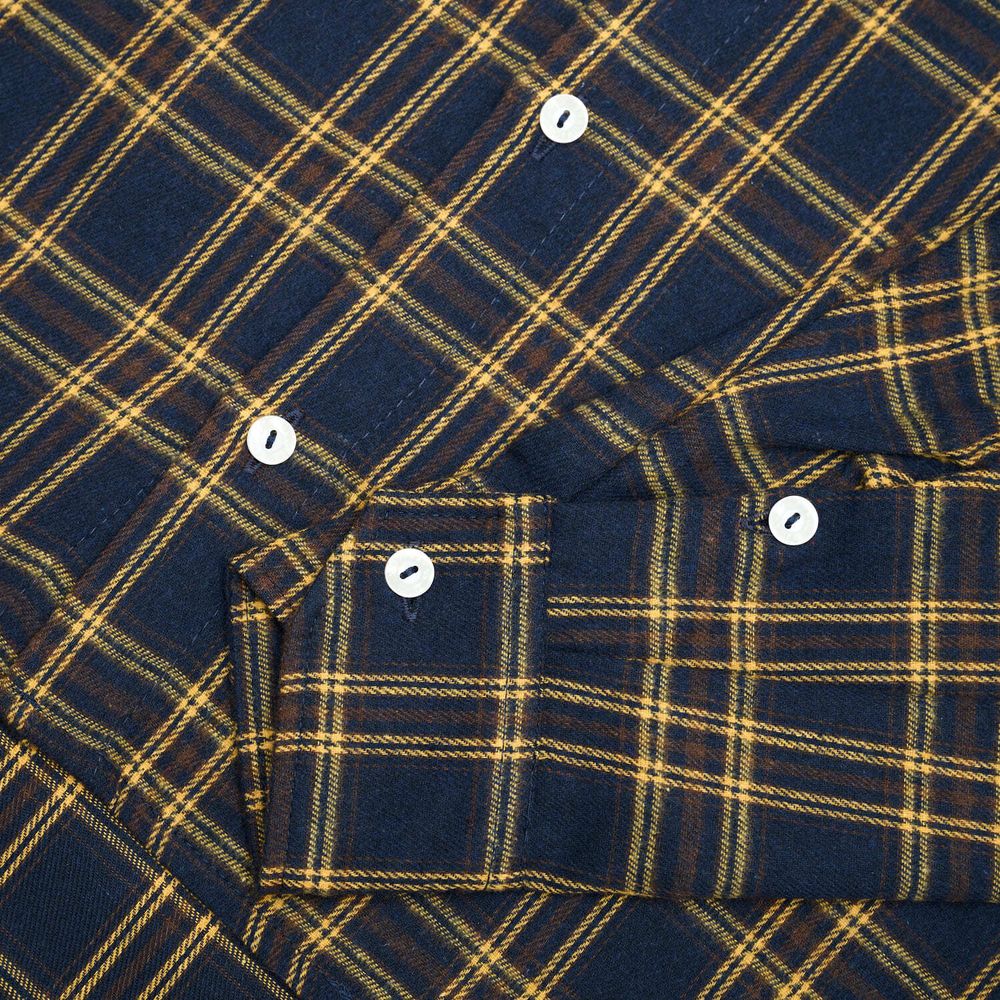 Рубашка One Two Cowboy Shirt темно-синяя