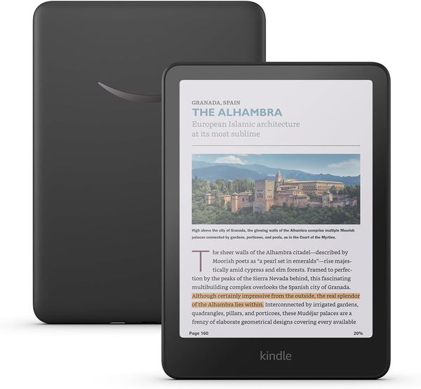 Электронная книга Amazon Kindle Colorsoft 16Gb (без рекламы) Черный | Black