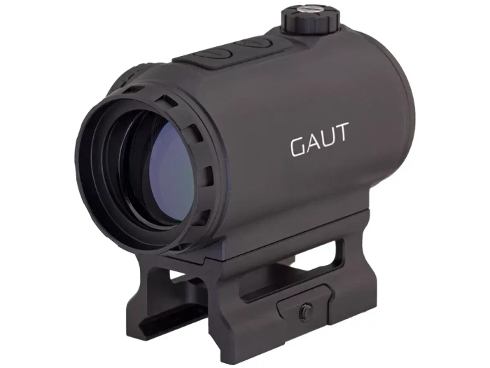 Коллиматорный прицел Gaut Tourmaline 1x25, закрытый, точка 3 МOA зелёная, Weaver (G-C-25-3G)