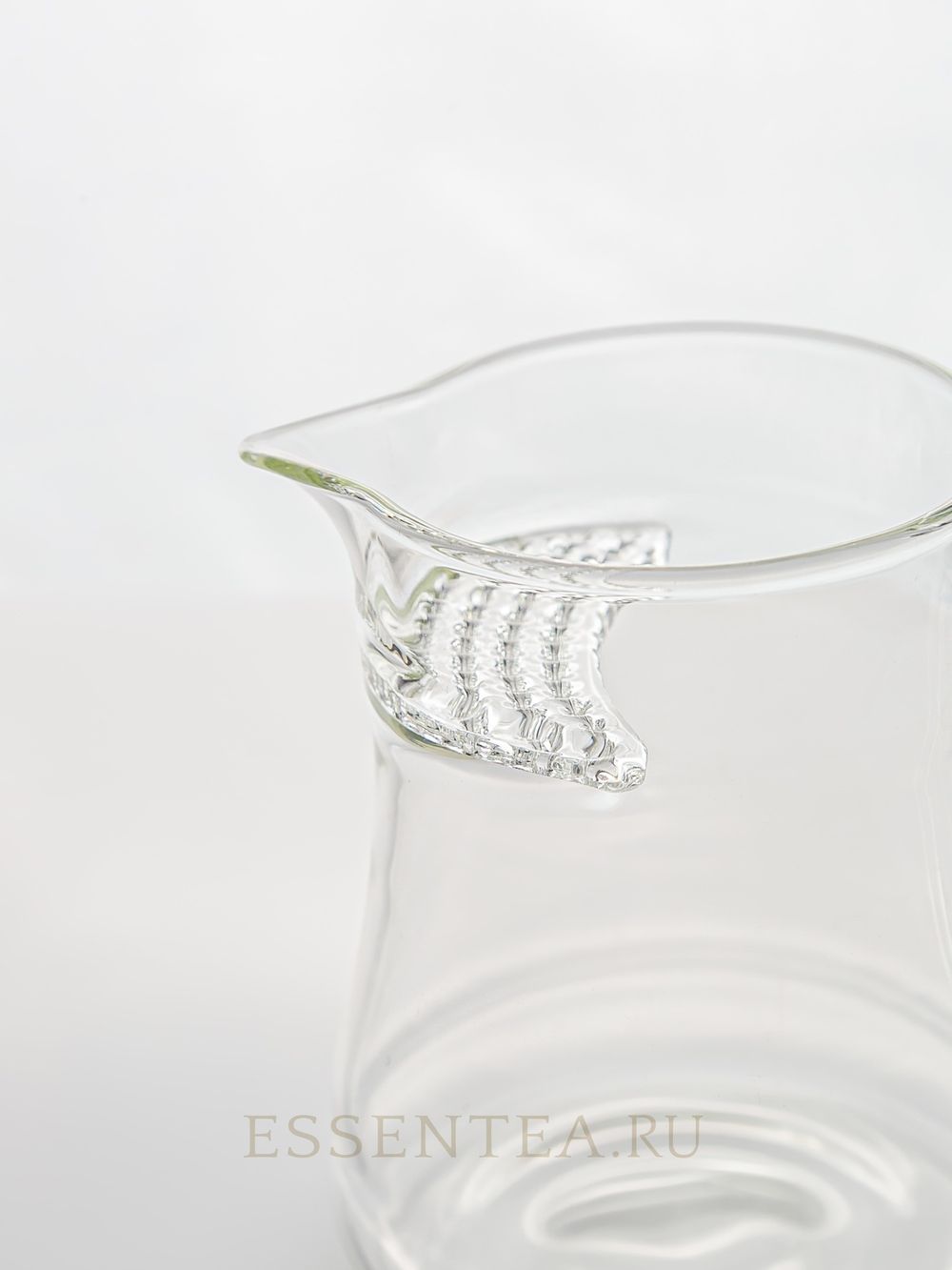 Чашка стеклянная "Чахай" с ручкой и стеклянным фильтром 350 мл