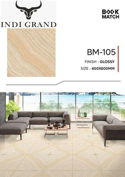Керамогранит Book Match BM-105 60х60