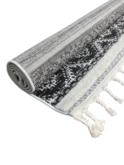 Ковер Vicenza B0359A Anthracite/Cream Прямоугольник