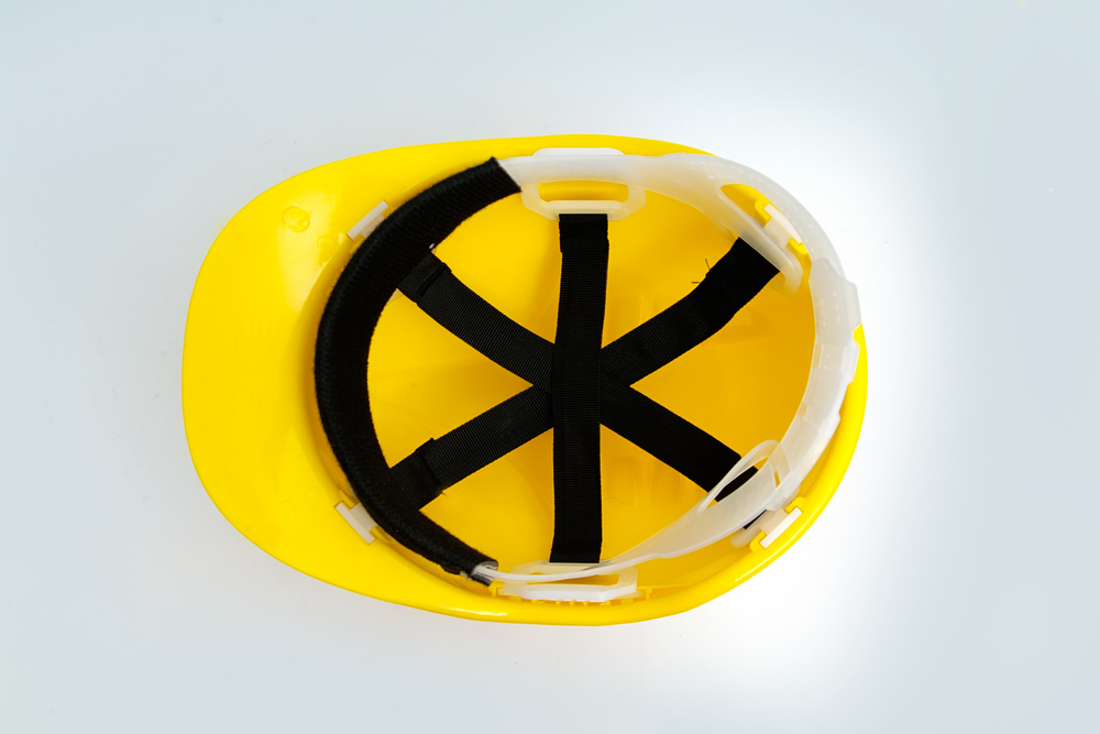 Каска Nerss защитная желтая