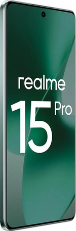 6.8" Смартфон REALME 15 Pro 8/256Gb,  RMX5101,  NFC,  AMOLED,  144Гц,  7000мAч,  зеленый
