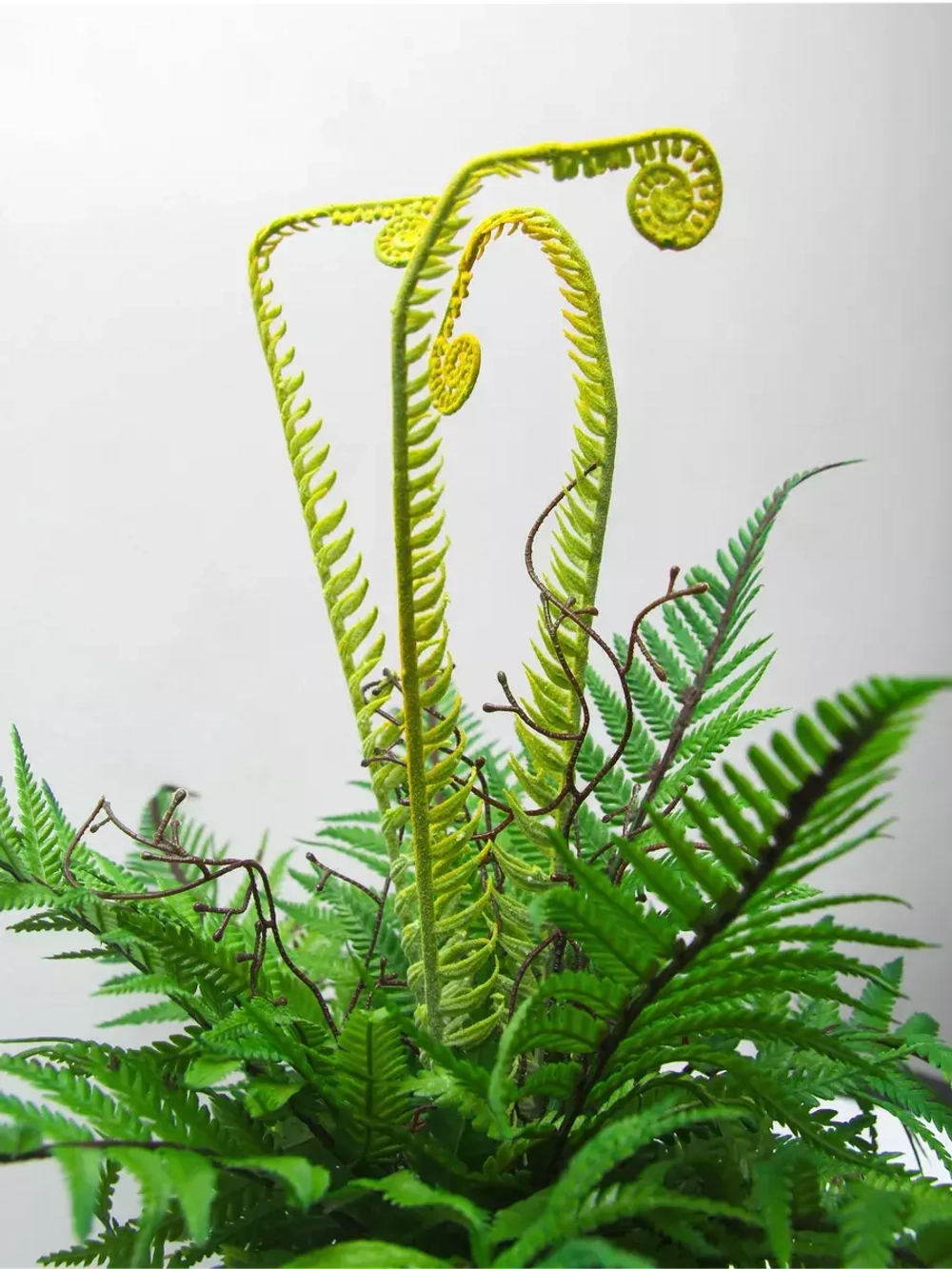 Искусственные цветы для декора в кашпо