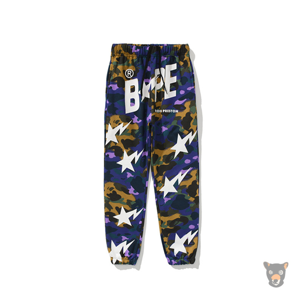 Штаны Bape x Heron Preston