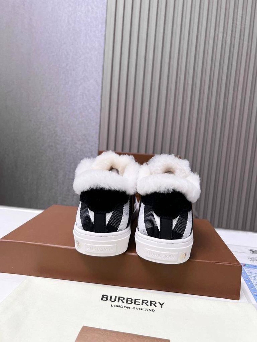 Кеды Burberry