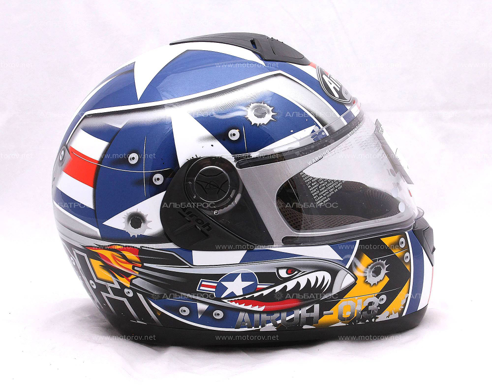 Шлем интеграл Airoh ASTER-X AIRCRAFT