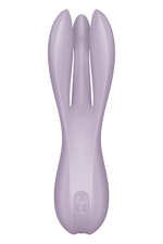 Сиреневый клиторальный вибромассажер Threesome 2 (Цвет: сиреневый)