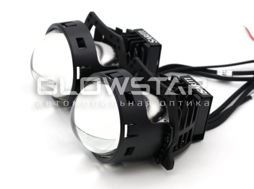 Билед модули Sariti S5 3.0 дюйма, 2 чипа, 5500К, 12V, 45W/55W, крепление 3R (комплект, 2шт)
