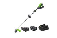 Аккумуляторный триммер Greenworks GD82LTK5, 82v, 40 см, (2110607UB), с аккумулятором 2,5 А·ч ; 5 А·ч и зарядным устройством