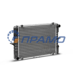 ЛР3302-1301010-39 (ПРАМО) Радиатор охлаждения для ГАЗ 3302 ГАЗель (до 1999) сборный 3-х ряд алюм