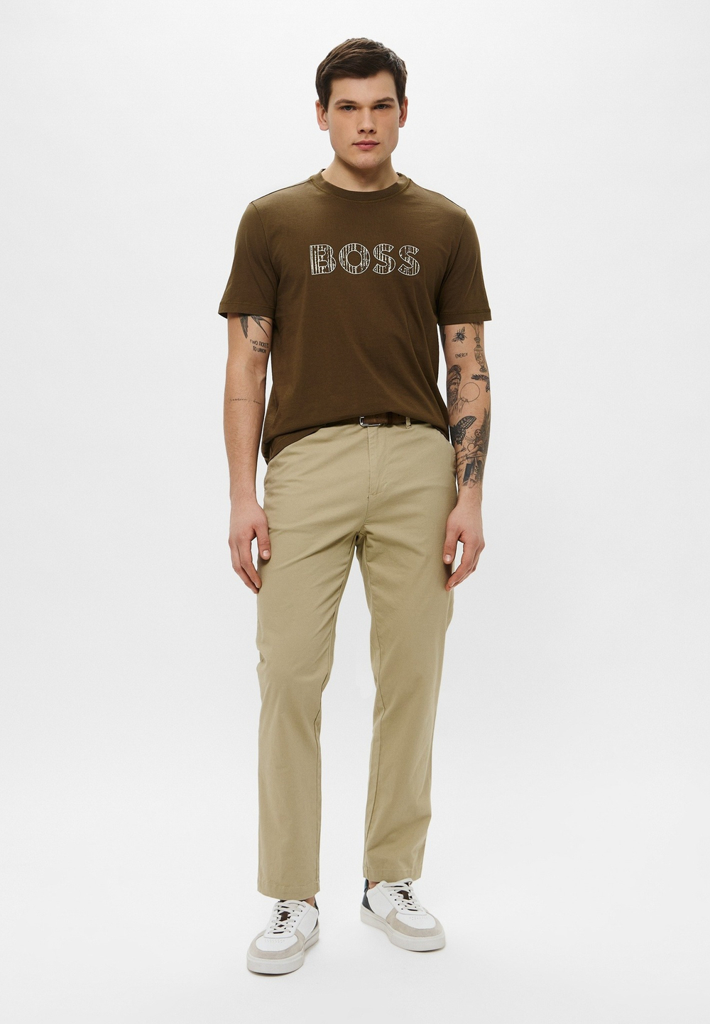 Футболка мужская BOSS Te_logotexture