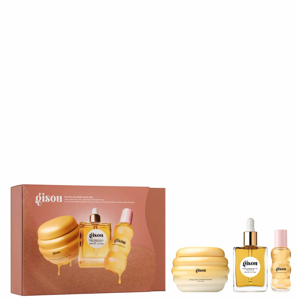 Gisou On-The-Go Honey Hair Trio