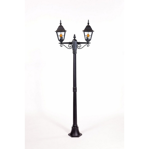 Фонарный столб YAOHUA LUX QUADRO M lead GLASS 79908MAlgY Bl