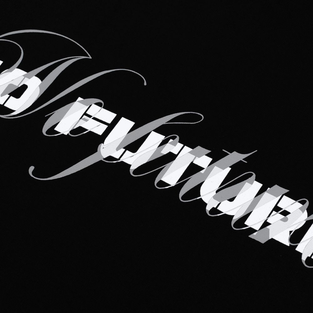 Футболка Heartz No Future Kimono черная