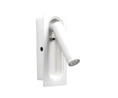 08071M,01 Бра встраиваемое Ризи белый Led 3W