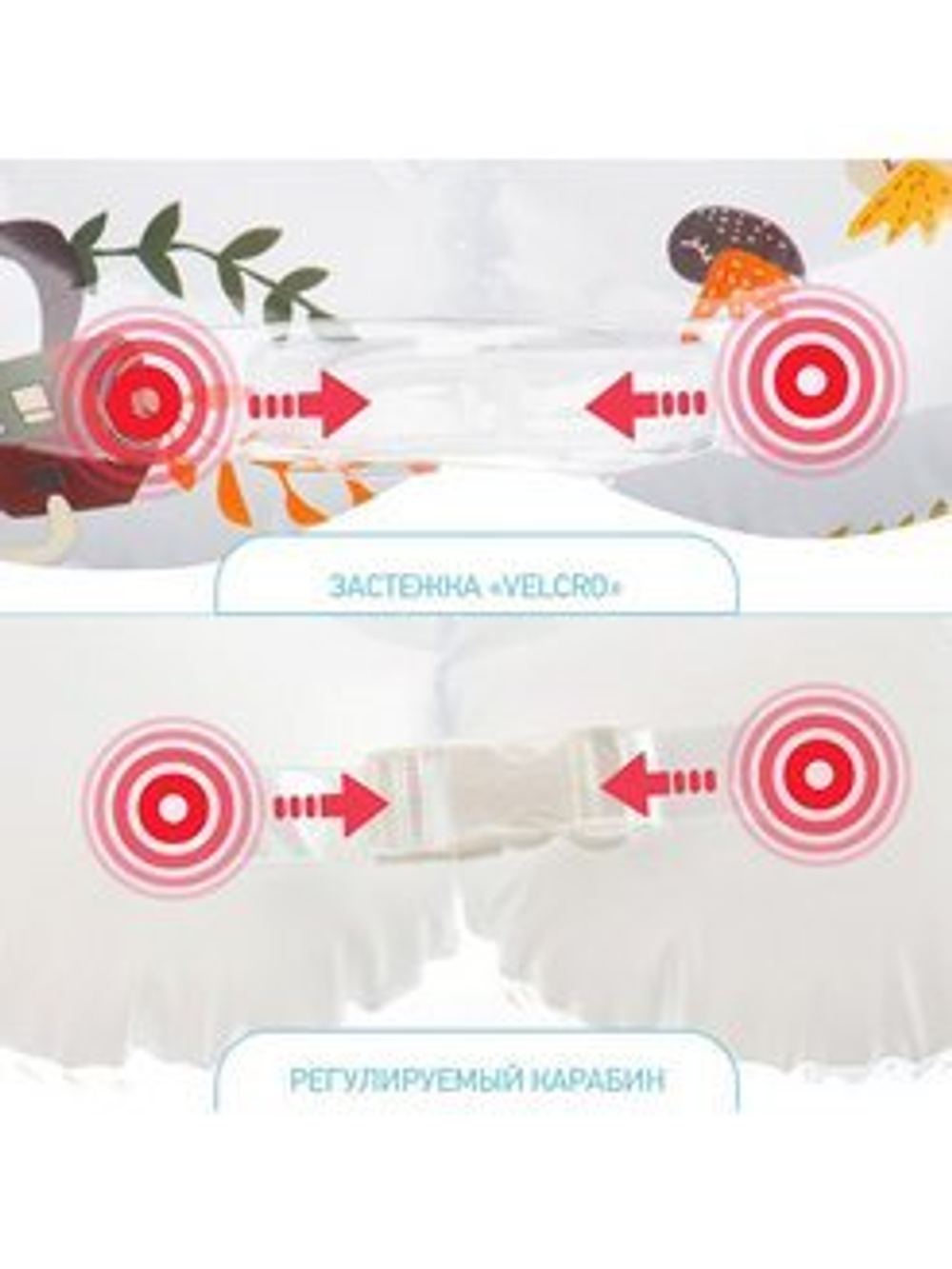 ROXY KIDS Круг на шею для купания малышей Fairytale Fox