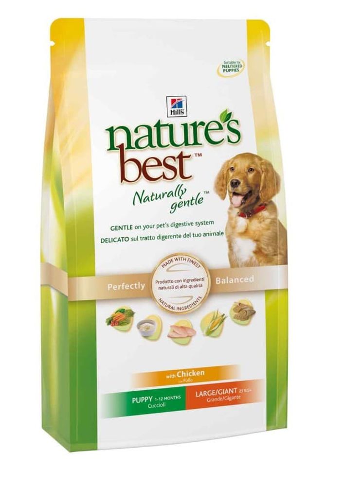 Hill's Nature's Best 12кг корм для щенков крупных пород с курицей Hill's Nature's Best 12кг корм для щенков крупных пород с курицей