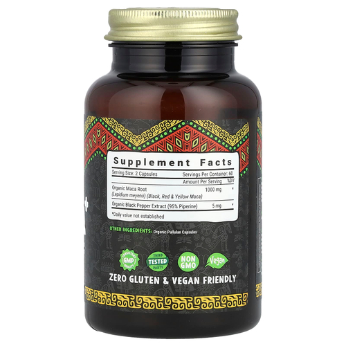 Maju Superfoods, Maju's Maca +, 120 капсул