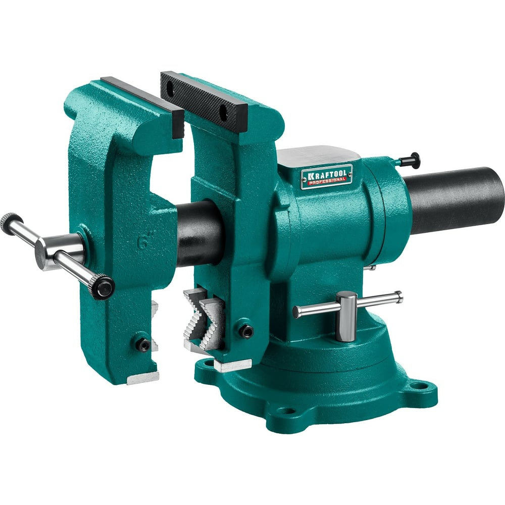 Тиски слесарные KRAFTOOL 3D-Steel, 150 мм