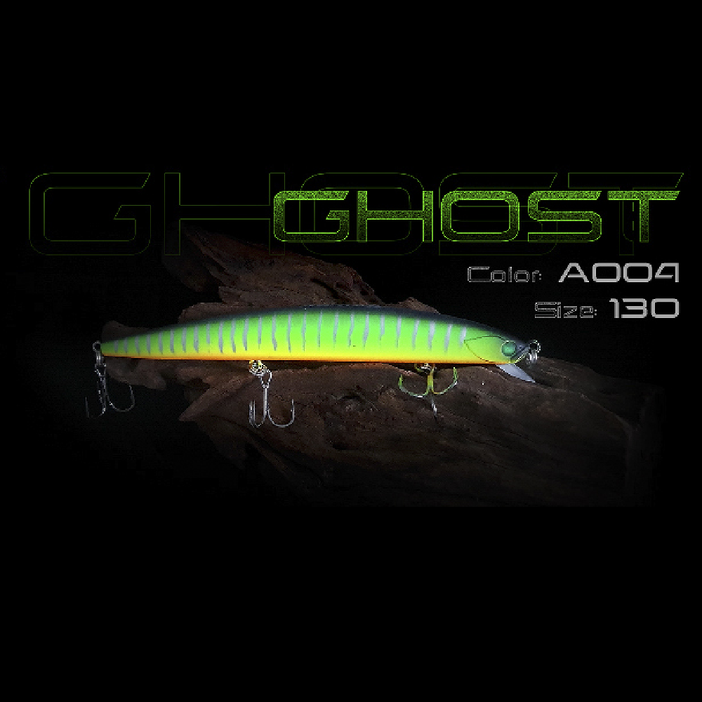 Воблер ZEMEX GHOST 130SP SSR 18 g, цвет A004