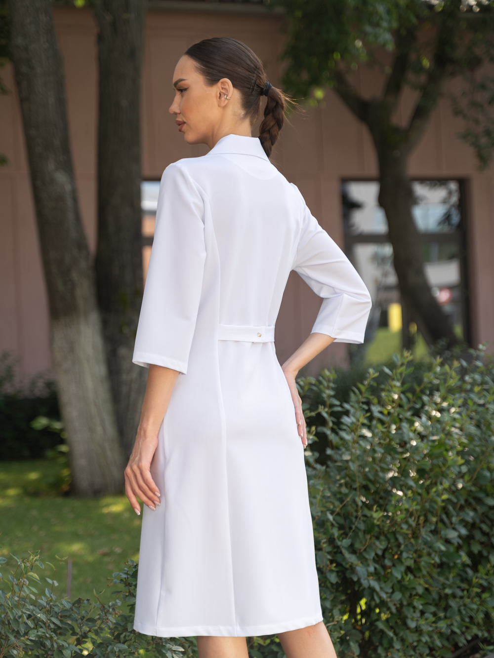 Халат медицинский женский | Х-215/3 к 3/4 либерти комфорт