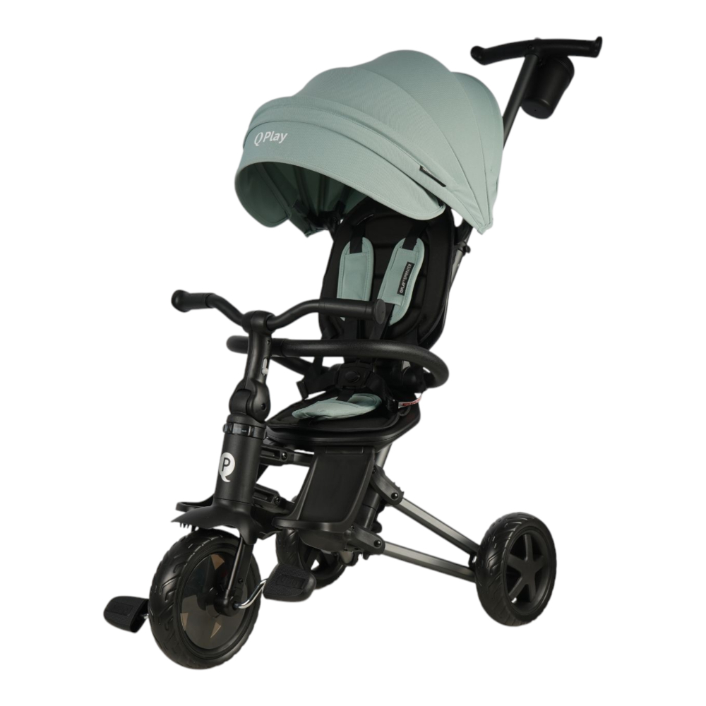 Велосипед трехколесный Qplay S700-16 Sprinter Mint (EVA/Graphite)